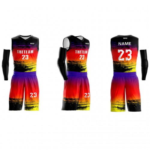 custom team basketball jerseys instock unifroms print with name and number ,kids&men's basketball uniform 37