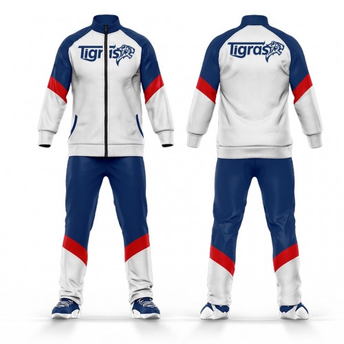 Custom Latest Design Sublimation Tracksuits Top And Bottom School Uniform Tracksuits