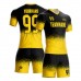 Custom soccer team player & Goalkeeper uniforms with your team logo , name and number kids&men jerseys and shorts