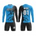  Long Sleeve Splash Pattern Cool Design Soccer Jersey Goalkeeper