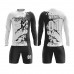  Long Sleeve Splash Pattern Cool Design Soccer Jersey Goalkeeper