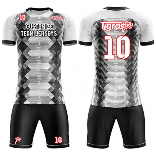 Custom Soccer Team Jerseys kits Full Sublimated Team name Player Names,Logo and Numbers 840