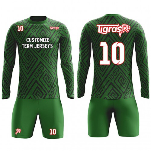 Custom Soccer Team Jerseys kits Full Sublimated Team name Player Names,Logo and Numbers 19