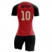 Hot Sale Sublimation Football OEM Custom Cheap Red Women Soccer Jersey